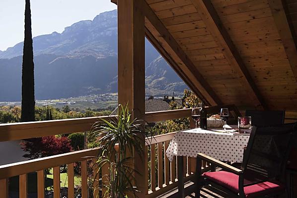 Balkon in Richtung Süd-Ost