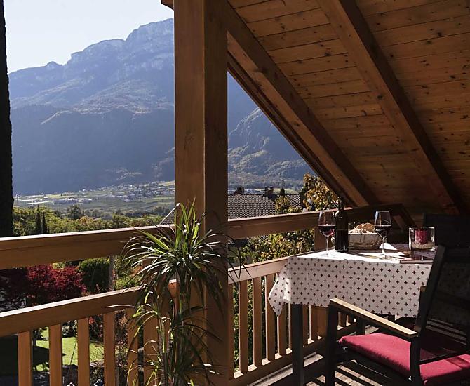 Balkon in Richtung Süd-Ost