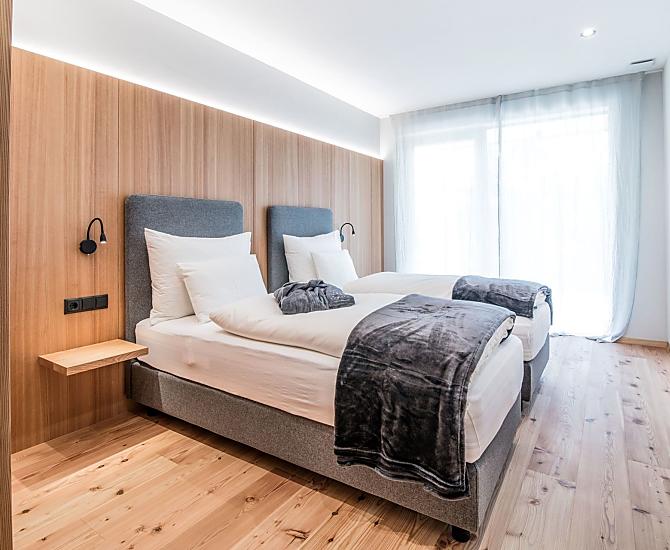 Zimmer mit Einzelbetten