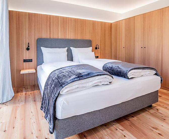 Zimmer mit Doppelbett 