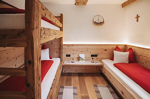 Dětský pokoj v apartmánu Ilmenspitz