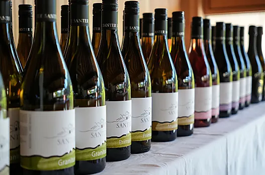 Mit Herz und Hand für Sie abgefüllt: Entdecken Sie die Vielfalt unserer Santer Bio-Weine.
