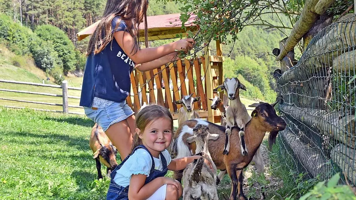 Na hrišti s kozami! Seznamte se s temito fantastickými zvíraty, Julia a Leonie vás doprovodí!