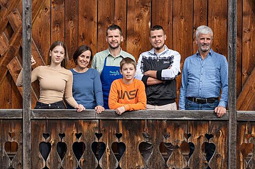Vaši hostitelé – rodina Obrist