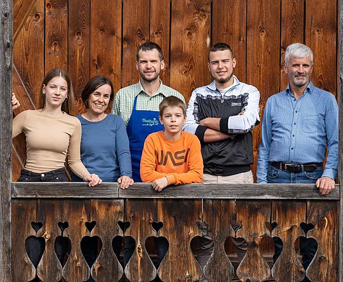 Vaši hostitelé – rodina Obrist