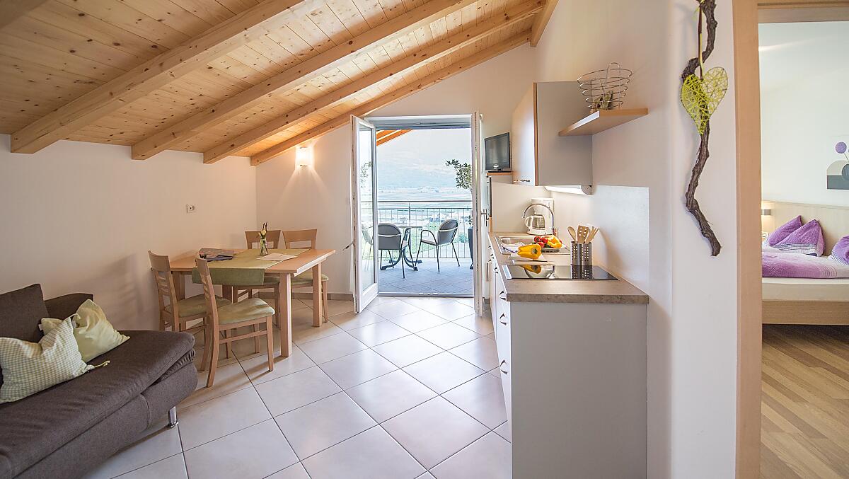 Světlem zalité apartmány