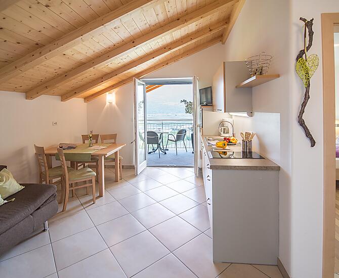 Světlem zalité apartmány