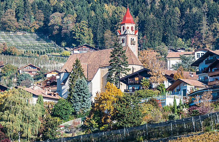 Dovolená na statku v obci Dorf Tirol